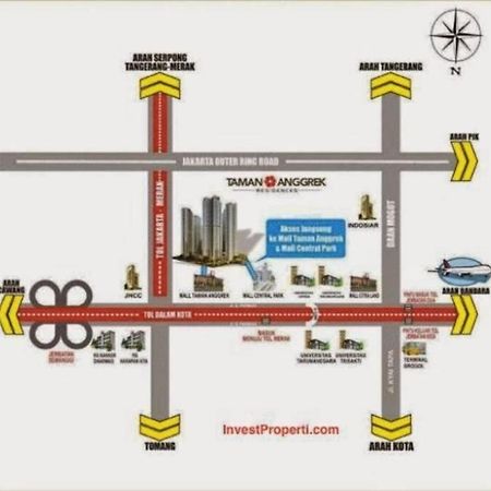Homy 2 Bedroom Apartment Near Shopping Malls Jakarta Ngoại thất bức ảnh